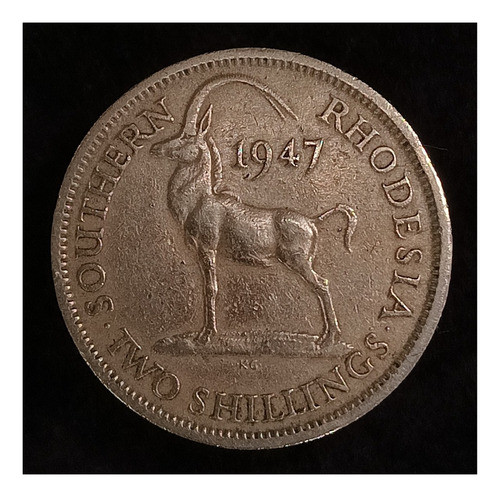 Rhodesia Del Sur 2 Shillings 1947 Mb Km 19b Jorge Vi 0