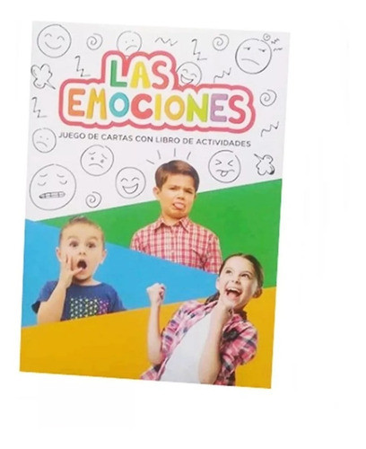 Juego Cartas Didácticas + Libro De Actividades Las Emociones 1