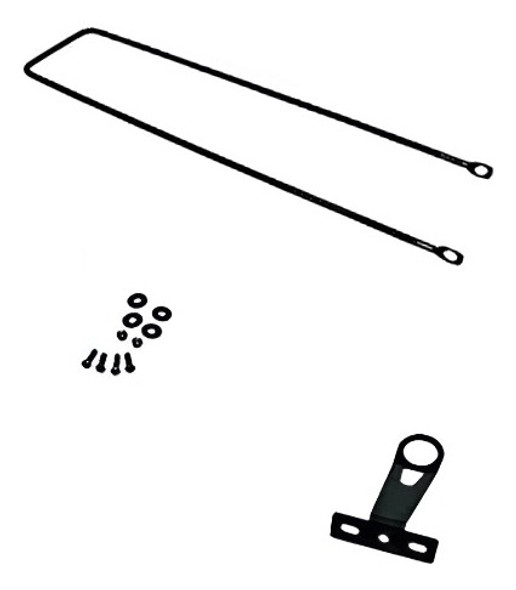 Canasto Enrejado Bicicleta R24 R26 Tornillos + Soportes 1