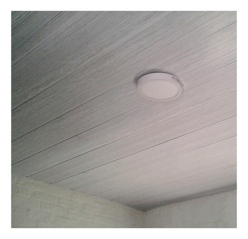 Tabla Cielo Raso Pvc Gris Geminiado 6mm 20cm X 6mtrs 1