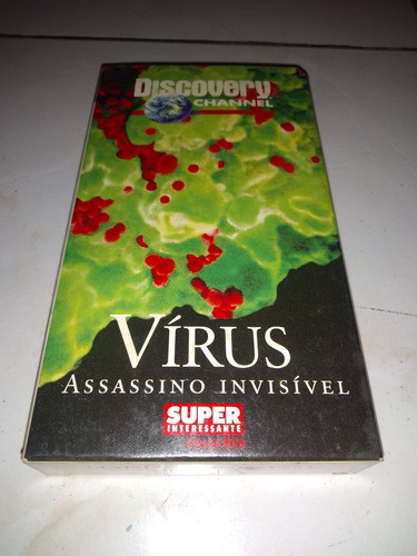 Vhs Vírus Assassino Invisível Super Interessante Coleções 0