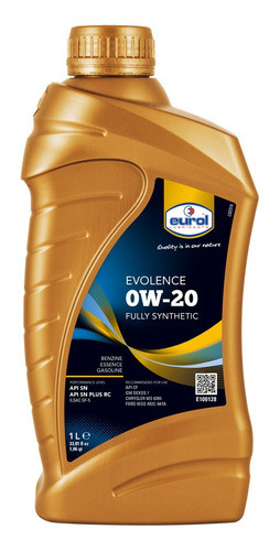 Aceite Sintético Eurol Evolence 0w-20 / 1 Litro 1