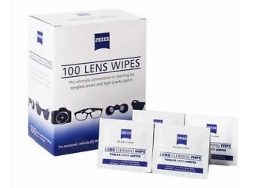 Lens Wipes Zeiss - 100 Lenços Umedecidos [ Importados Usa ] 1