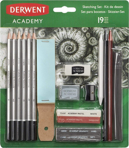 Kit Sketching Set Derwent - 19 Peças 0