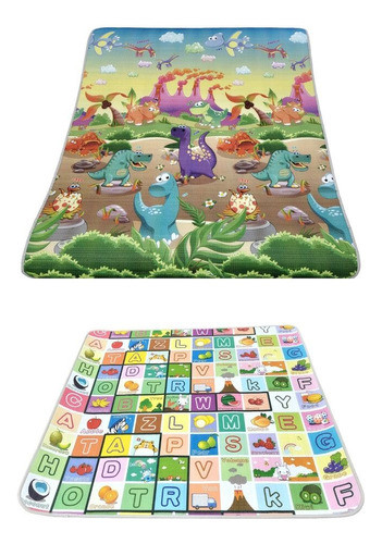 Alfombra Antigolpes Plegable Reversible 175 X 150cm Ik0401 0