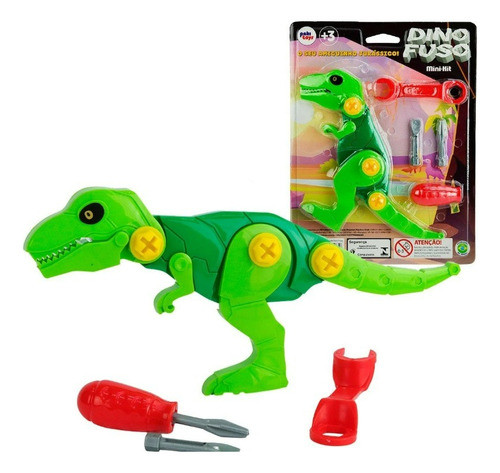 Dinossauro Monta E Desmonta - Dinofuso Coordenação Motora 0