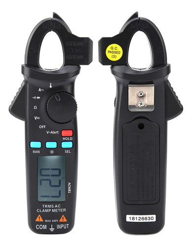 Medidor De Grampo Digital Acm81 True Rms 2000 Counts Meter 1