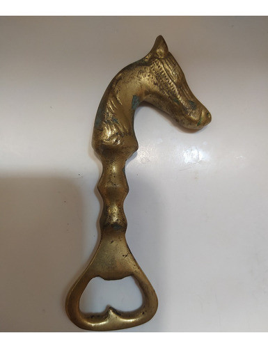 Destapador Antiguo Bronce Caballo 0