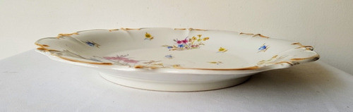 Fuente Bandeja, Centro De Mesa Porcelana Alemana Schumann 1