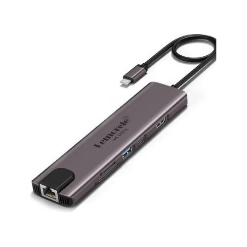 Hub Docking Station 10 Em 1 Usb C Adaptador 4k Rj45 0