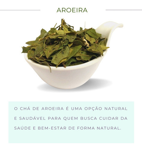 Chá De Aroeira | Folhas Seca | Verdadeira Aroeira-vermelha 1