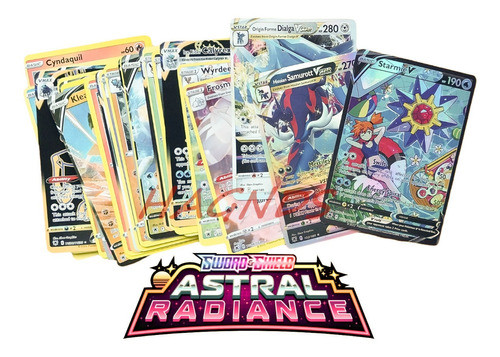 Pack Cartas Pokémon Tcg Sword & Shield Set En Lata 2023 1