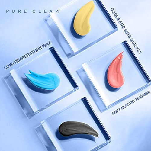 Calentador De Cera, Pureclean, Kit De Depilación Para El Hog 1