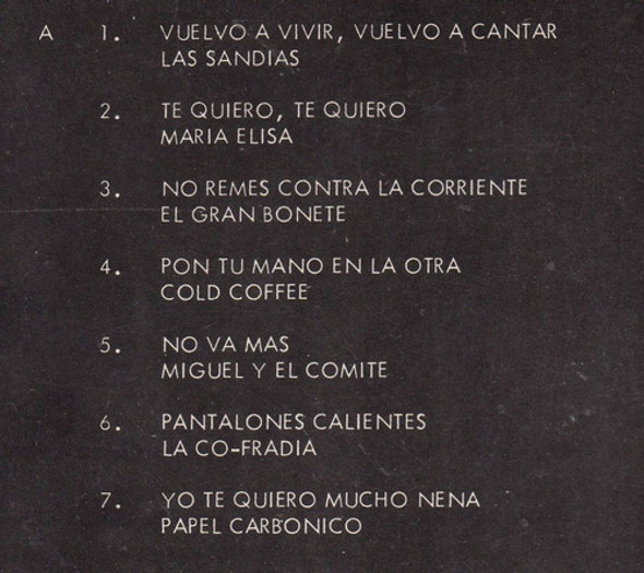 Sondor 33119 Rock Nacional Lp 1971 Genesis Cold Coffee Otros 1