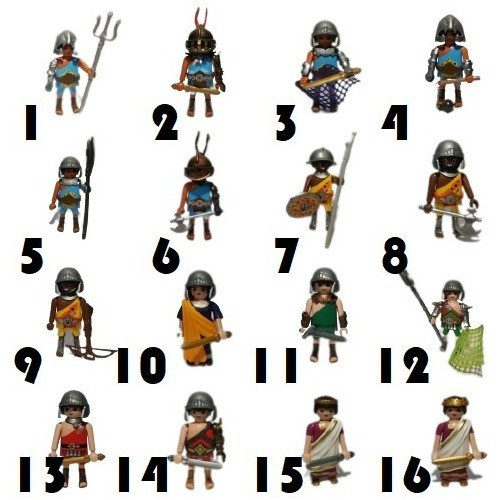 Playmobil Romanos Guerreros Gladiadores Roma Romano History 0