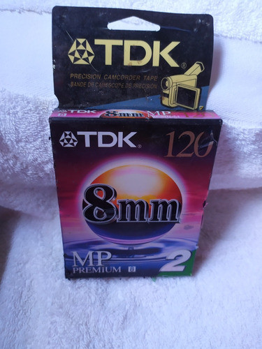 Fita Cassette Tdk 8mm 120 Lacrada 1
