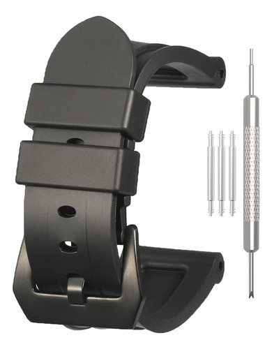 Wristarmor Correa De Reloj De Goma Suave De 0.945 in Para . 0