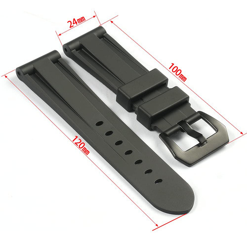 Wristarmor Correa De Reloj De Goma Suave De 0.945 in Para . 1