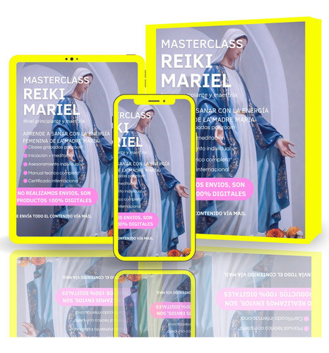 Reiki Mariel Nivel Principiante Y Maestria (curso Holistico) 0