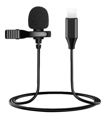 Microfone Lapela 3m Conector Lightning Para iPhone 7, 8 E X 0