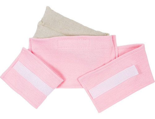 Cinta Térmica Herbal Para Cólica Rosa - Buba 1