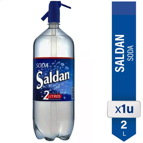 Soda Agua Con Gas Saldan 2 Lt 0