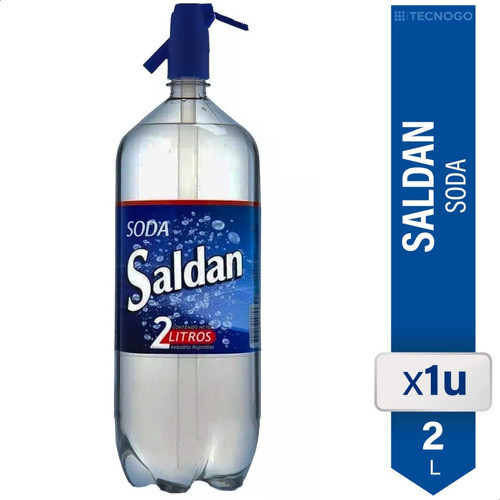 Soda Agua Con Gas Saldan 2 Lt 0