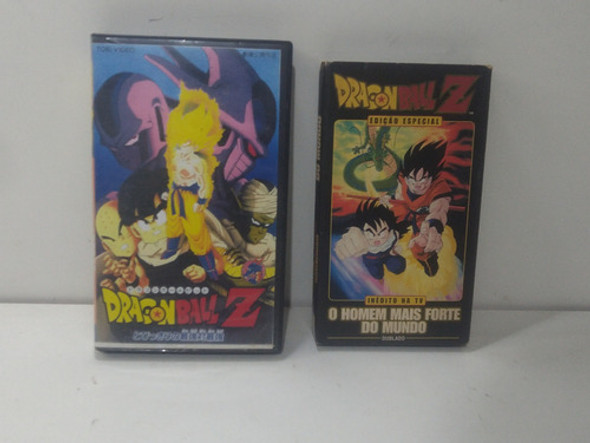 5 Fitas Vhs De Desenhos Japonês. Bom Estado. 1