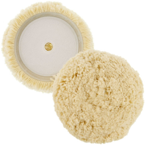 Pad Bonete Boina Corderito Natural 7 Pulgadas C/ Velcro 0