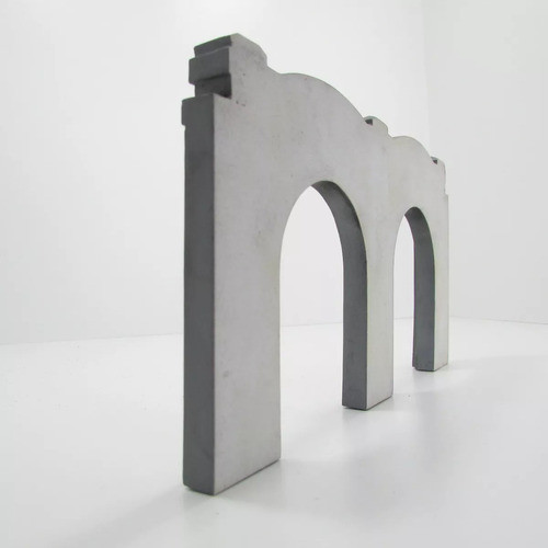 Escala Ho Portal Duas Vias Artesanal Para Maquete Jorgetrens 0