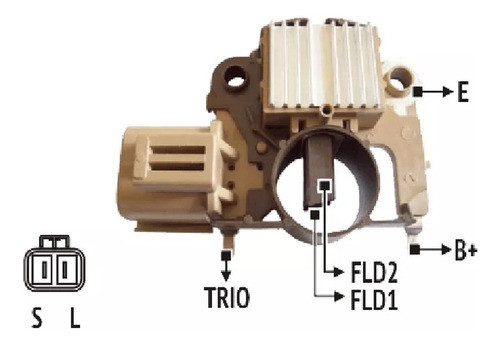 Regulador De Voltaje Compatible Con Mitsubishi Nissan Pulsar 1