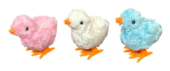 Pollito A Cuerda Super Economico Pack X 10 Unidades 1
