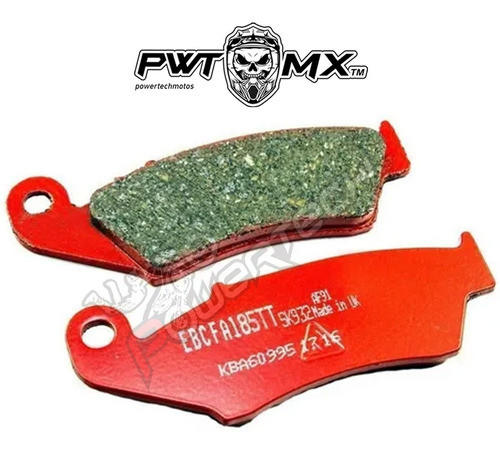 Pastilla Freno Delantero Ebc Honda Crf 250 450 Fa 185 Tt 1