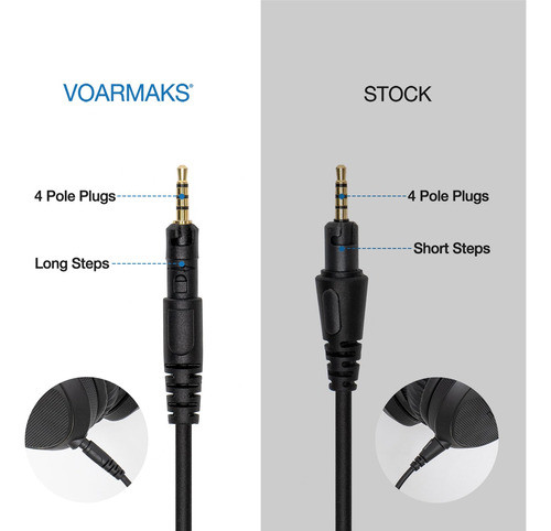Cable Audio Dj Voarmaks 4 Polos Compatible Pioneer Hdjx5 X7 1