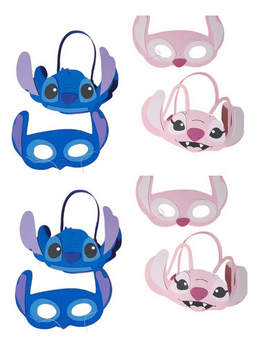 Bolsitas Para Sorpresitas Lilo Y Stitch Goma Eva Cotillon 0