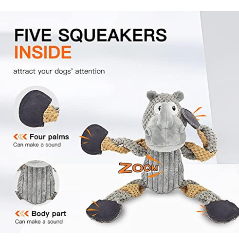 Juguetes Masticables Para Perros Chirriantes Juguete De Pelu 0