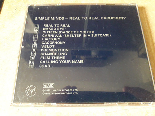 Simple Minds - Real To Real Cacophony - Cd / Kktus 1