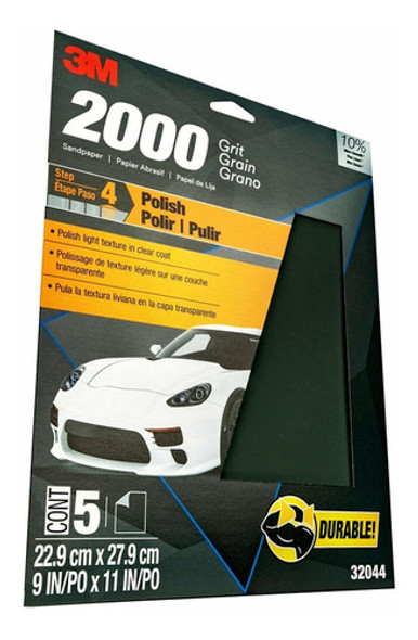 5 Lijas 3m Auto 23cm X 28cm Grano 2000 1