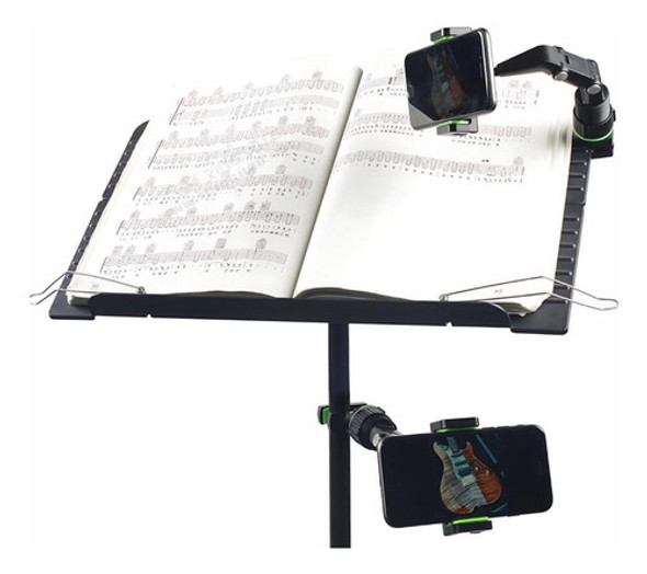 Suporte De Celular Clip Univer Partitura Microfone Pedestal 1