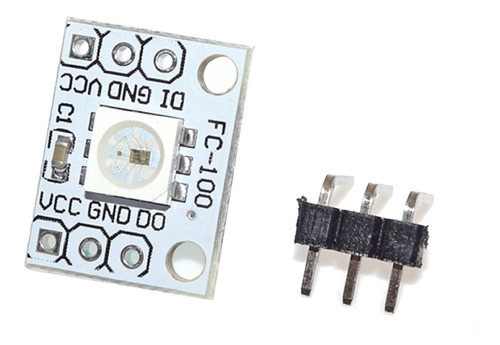 Módulo Led Rgb 5050 5v Fc-100 Ws2812 Ws2811 Emakers 1