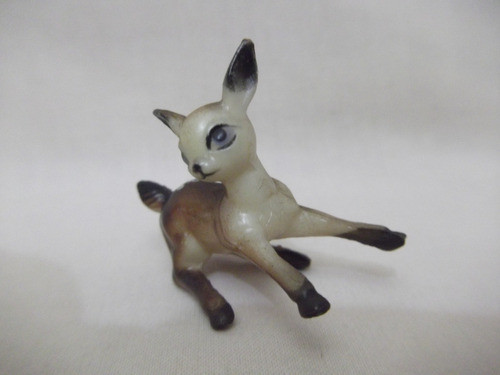 B. Antigo - Bambi Miniatura Italiana Antiga Em Baquelite 1