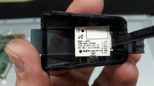 Receptor Ir Y Botonera Samsung Un32j4000 1