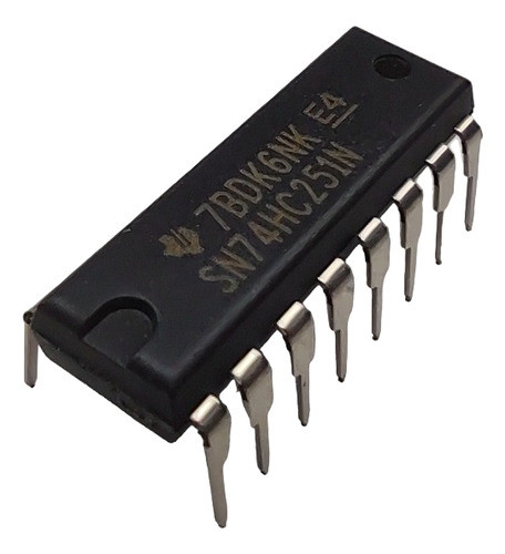 Integrado 74hc251n Multiplexor 8 Entradas Tri-state 0