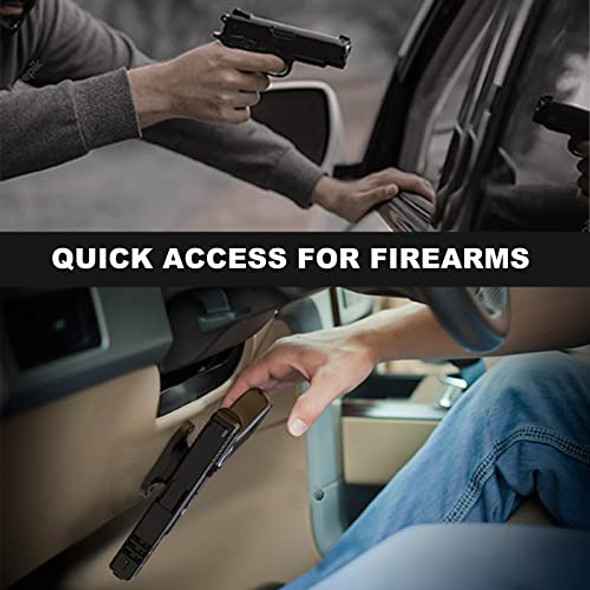 2 Soportes Magneticos Para Armas Con Revestimiento De Goma 1