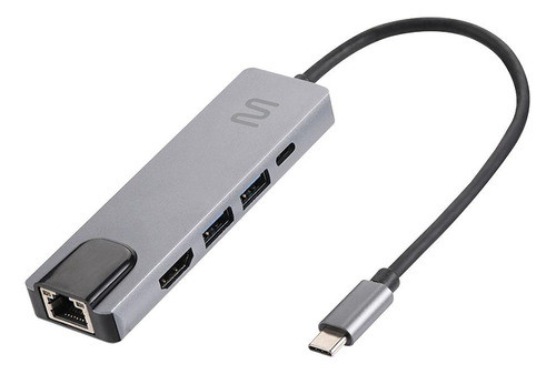 Adaptador Usb-c Ac447, Hdmi, Rj45, Usb 3.0 E Power Delivery 0