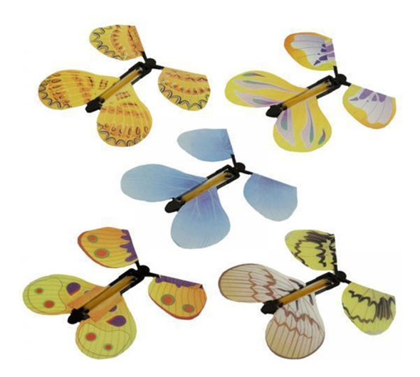 4 Brinquedos De Borboleta 5 Peças Brinquedos De Estilo F 0