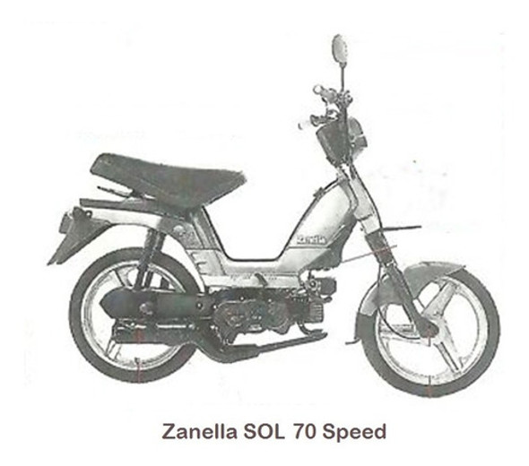 Zanella Sol Speed 70 Caballete Central Acero Reforzado 1