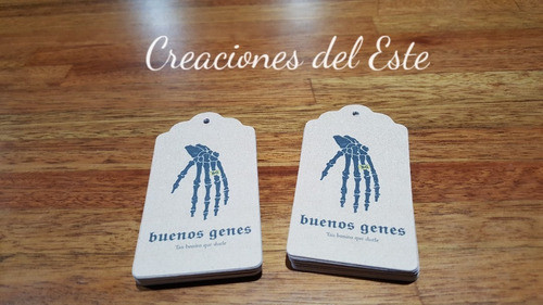 Tags Etiquetas Personalizadas Color Kraft Y Logo   X 20 1