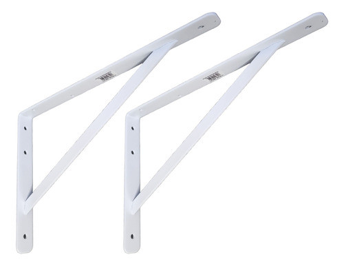 2 Soportes P/ Estantes Ménsula Super Reforzados 20 X 30cm Sc 0
