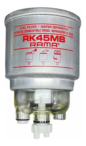 Rk45mb Filtro De Combustible Separador De Agua Rama 0